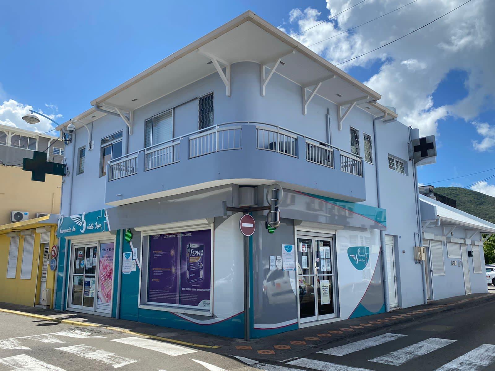 Pharmacie de Sainte Luce : Façade extérieure