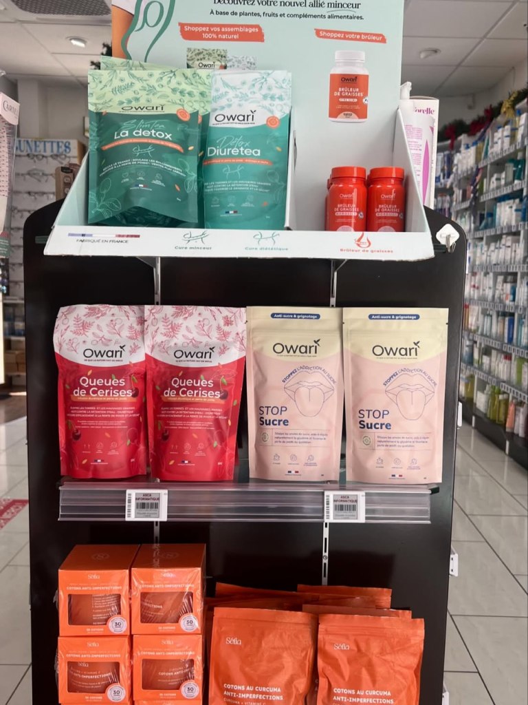 Rayon phytothérapie Owan Pharmacie Sainte-Luce Martinique