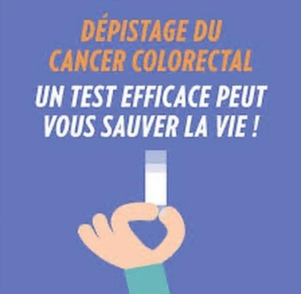 Information kit de dépistage cancer colorectal gratuit - Pharmacie Sainte-Luce